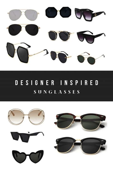 affordable alternatives to designer sunglasses.